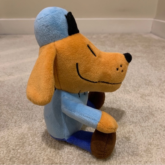 Dog Man 9.5" Plush Toy Stuffed Animal Dav Pilkey Beanie Figure - Picture 4 of 12